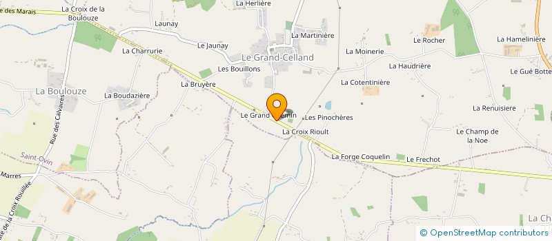 localisation de l'entreprise MONSIEUR ANDRE QUIRIN  LA CHAPELLE-UREE