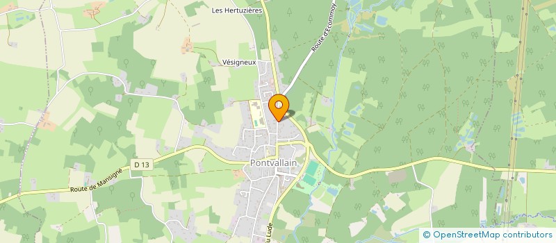 localisation de l'entreprise MONSIEUR ANDRE RADEPONT à PONTVALLAIN