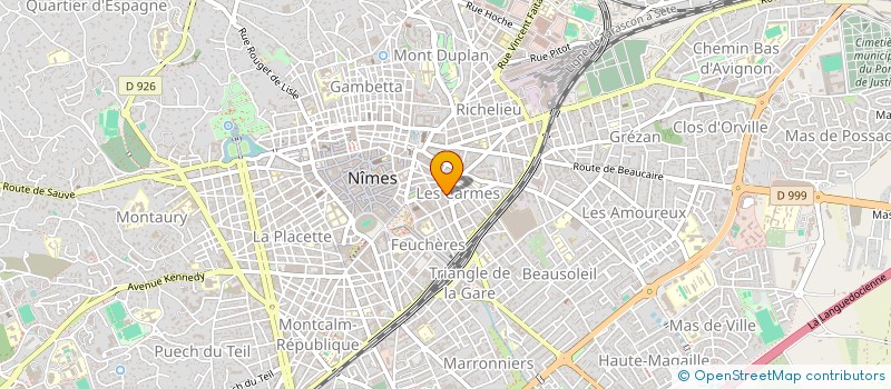 localisation de l'entreprise MONSIEUR ANDRE RAFLIN  NIMES