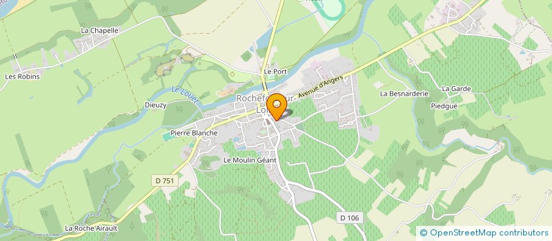 localisation de l'entreprise MONSIEUR ANDRE RAIMBAULT  ROCHEFORT-SUR-LOIRE