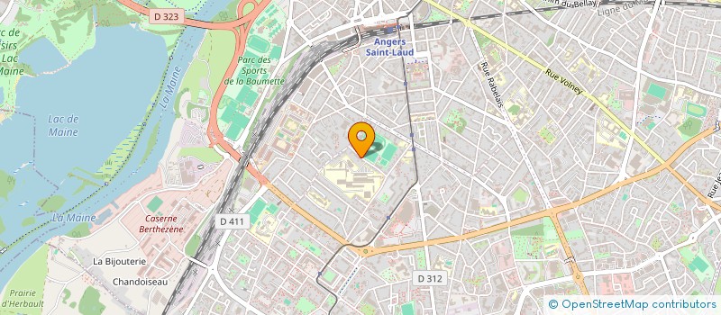 localisation de l'entreprise MONSIEUR ANDRE RAIMBAULT  ANGERS