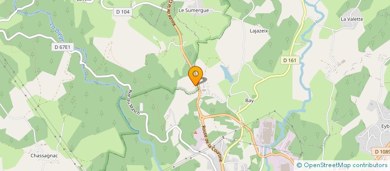 localisation de l'entreprise MONSIEUR ANDRE RALITE  SAINT-PARDOUX-LE-VIEUX