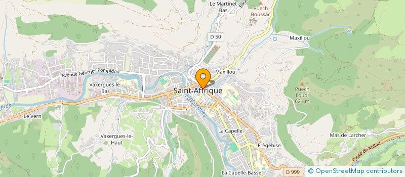 localisation de l'entreprise MONSIEUR ANDRE RAMOND  SAINT-AFFRIQUE