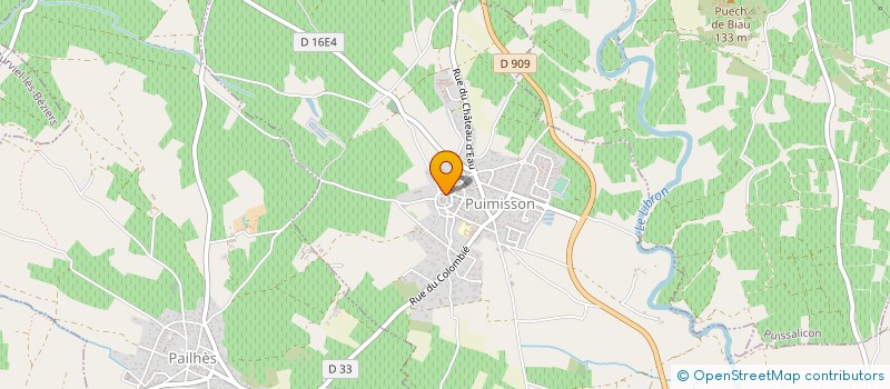 localisation de l'entreprise MONSIEUR ANDRE RASCOL à PUIMISSON