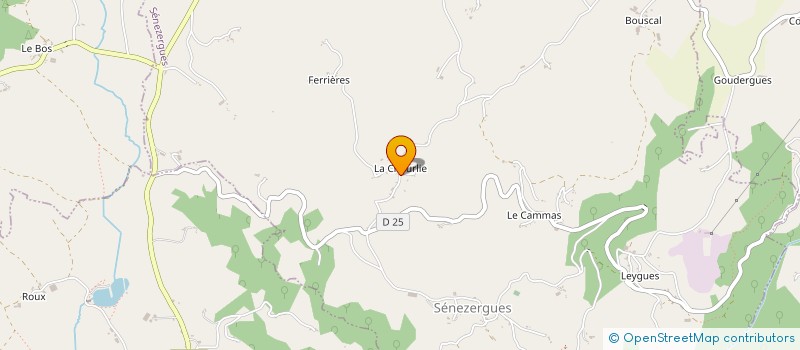 localisation de l'entreprise MONSIEUR ANDRE RATURAS à SENEZERGUES