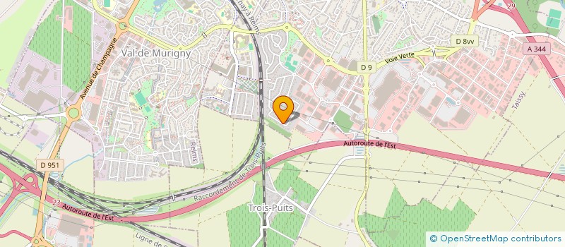 localisation de l'entreprise MONSIEUR ANDRE RAYMOND COLLARD  CORMONTREUIL