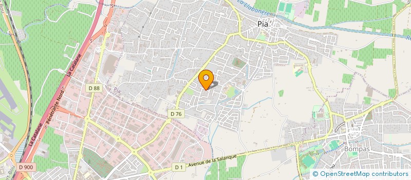 localisation de l'entreprise MONSIEUR ANDRE RAYNAUD  PIA