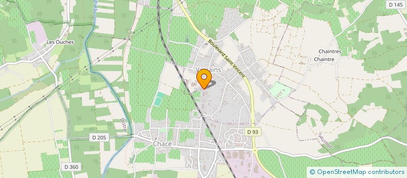 localisation de l'entreprise MONSIEUR ANDRE REBEILLEAU  VARRAINS