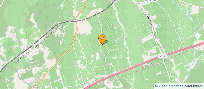 localisation de l'entreprise MONSIEUR ANDRE REBOUL  PUGET-VILLE