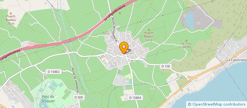 localisation de l'entreprise MONSIEUR ANDRE RECALDE à LOUPIAN