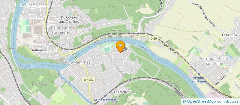 localisation de l'entreprise MONSIEUR ANDRE REGARD  SAINT-MAMMES