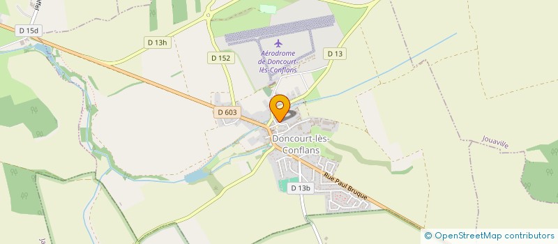 localisation de l'entreprise MONSIEUR ANDRE REIN  DONCOURT-LES-CONFLANS