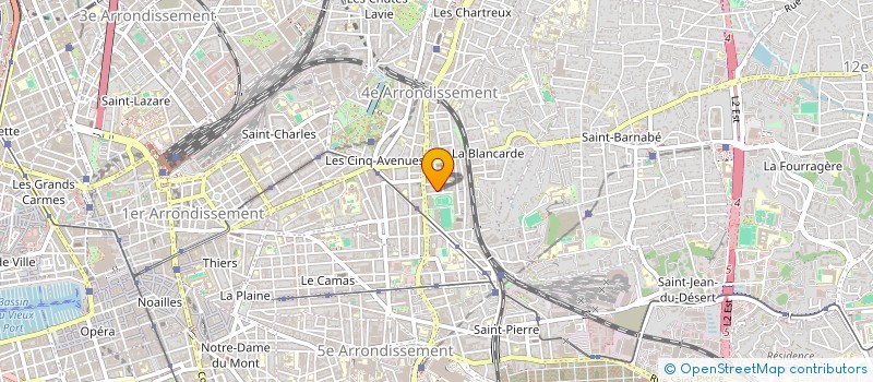 localisation de l'entreprise MONSIEUR ANDRE REINA à MARSEILLE
