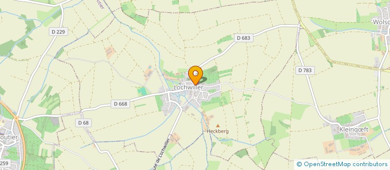 localisation de l'entreprise MONSIEUR ANDRE REINBOLD  WESTHOUSE-MARMOUTIER