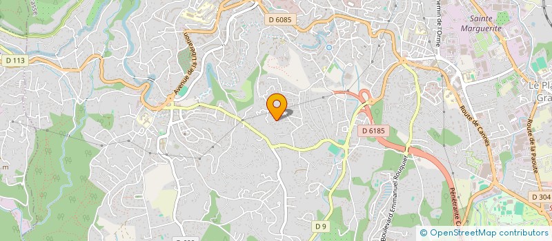 localisation de l'entreprise MONSIEUR ANDRE REKAWICZ à GRASSE