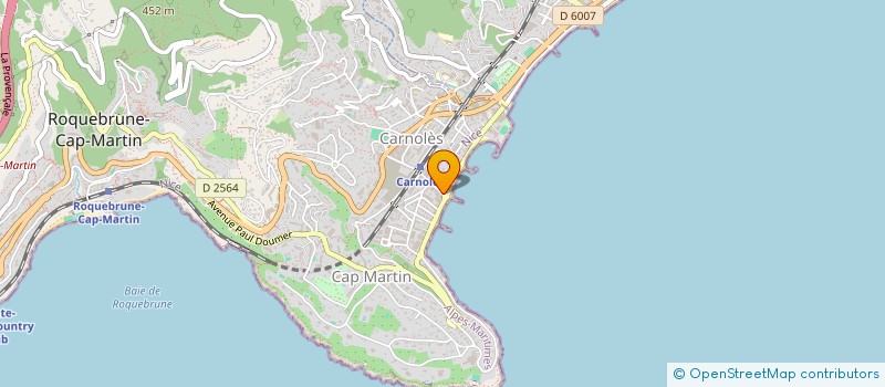 localisation de l'entreprise MONSIEUR ANDRE RENARD à ROQUEBRUNE-CAP-MARTIN