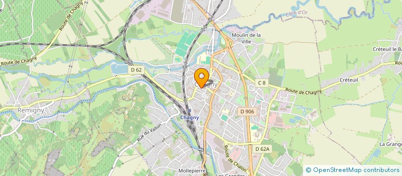 localisation de l'entreprise MONSIEUR ANDRE RENAUDIN à CHAGNY