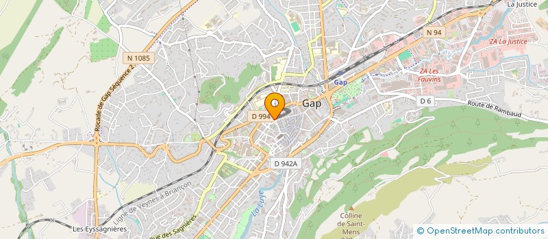 localisation de l'entreprise MONSIEUR ANDRE RENCHET  GAP