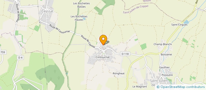 localisation de l'entreprise MONSIEUR ANDRE REOL à SAINT-JULIEN-DE-COPPEL