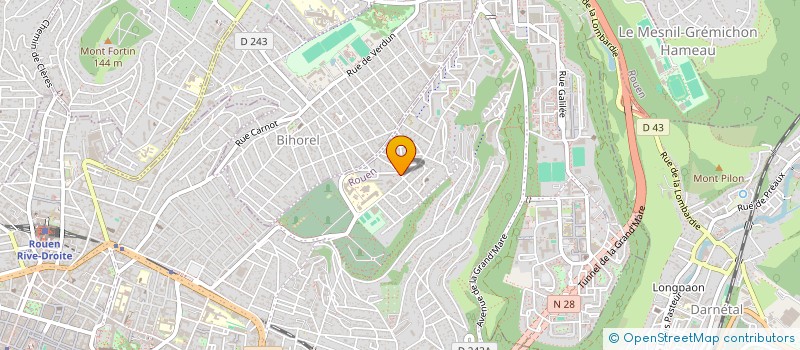 localisation de l'entreprise MONSIEUR ANDRE RESSE  ROUEN