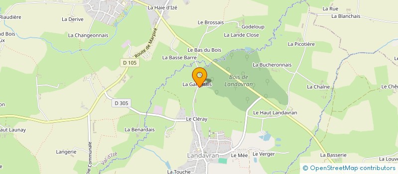 localisation de l'entreprise MONSIEUR ANDRE REUCHERON à LANDAVRAN