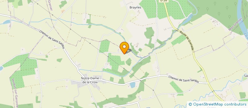 localisation de l'entreprise MONSIEUR ANDRE REY  SAVENES