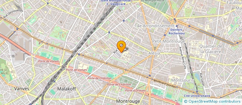 localisation de l'entreprise MONSIEUR ANDRE REY à PARIS
