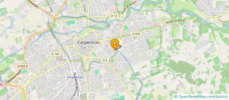 localisation de l'entreprise MONSIEUR ANDRE REY  CARPENTRAS