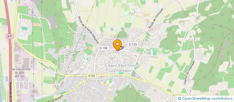 localisation de l'entreprise MONSIEUR ANDRE REYNAUD  SAINT-PAUL-TROIS-CHATEAUX