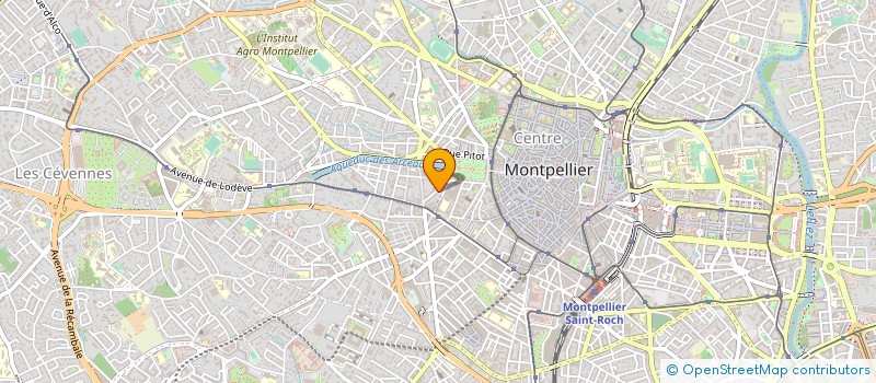 localisation de l'entreprise MONSIEUR ANDRE REYNE à MONTPELLIER