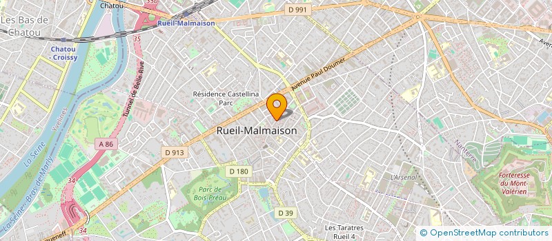 localisation de l'entreprise MONSIEUR ANDRE RICHARD à RUEIL-MALMAISON