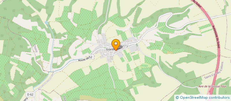 localisation de l'entreprise MONSIEUR ANDRE RICHOUX  CHITRY