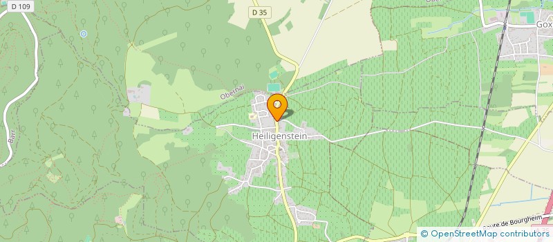 localisation de l'entreprise MONSIEUR ANDRE RIEFFEL  MITTELBERGHEIM