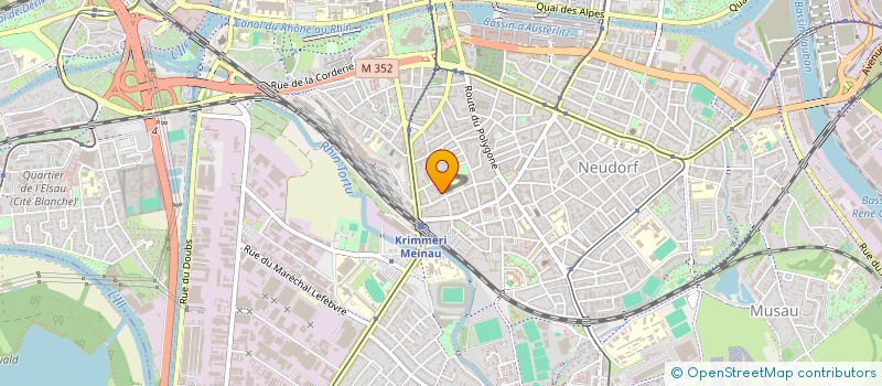 localisation de l'entreprise MONSIEUR ANDRE RIEGEL à STRASBOURG