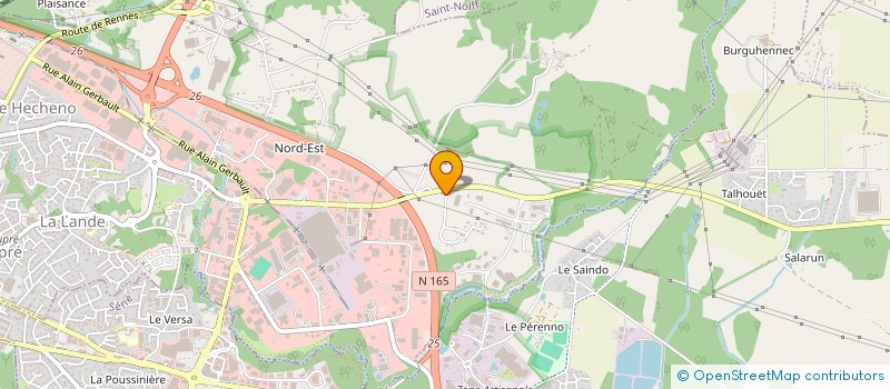 localisation de l'entreprise MONSIEUR ANDRE RIGAUD à VANNES