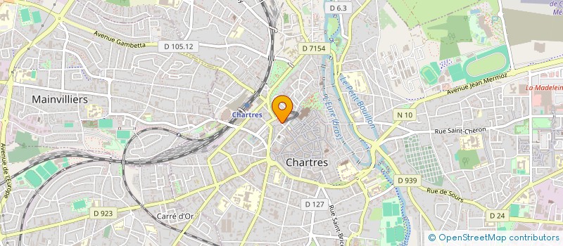 localisation de l'entreprise MONSIEUR ANDRE RIOTON à CHARTRES