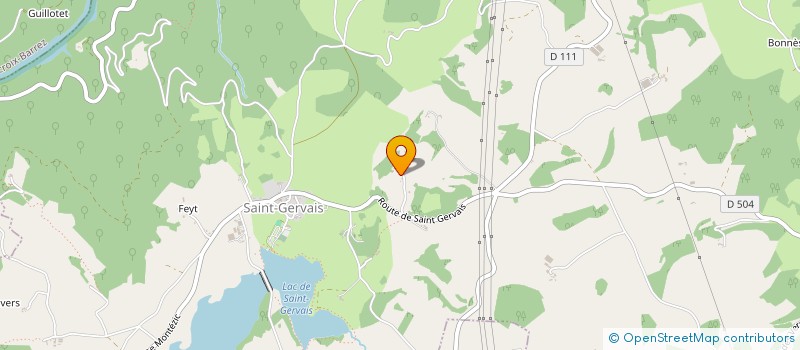 localisation de l'entreprise MONSIEUR ANDRE RISPAL  SAINT-SYMPHORIEN-DE-THENIERES