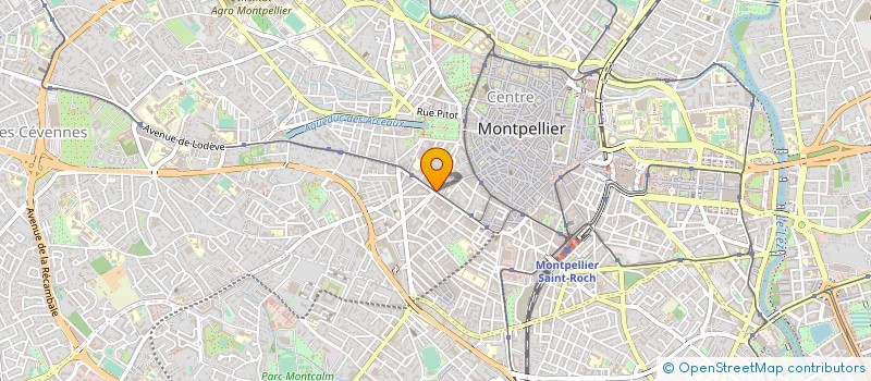 localisation de l'entreprise MONSIEUR ANDRE ROBERT à MONTPELLIER