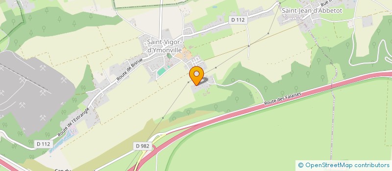 localisation de l'entreprise MONSIEUR ANDRE ROBERT  SAINT-VIGOR-D'YMONVILLE