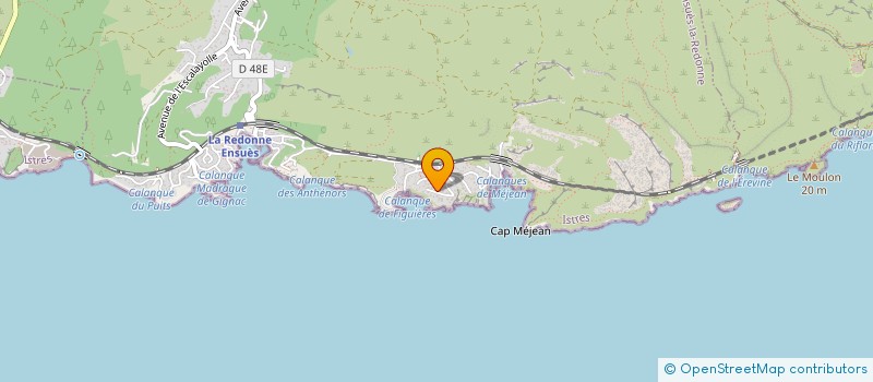 localisation de l'entreprise MONSIEUR ANDRE ROCHE  ENSUES-LA-REDONNE