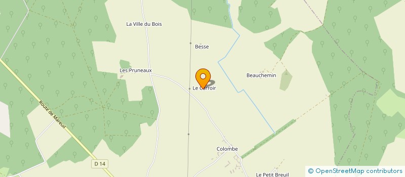 localisation de l'entreprise MONSIEUR ANDRE ROCHUT  INEUIL