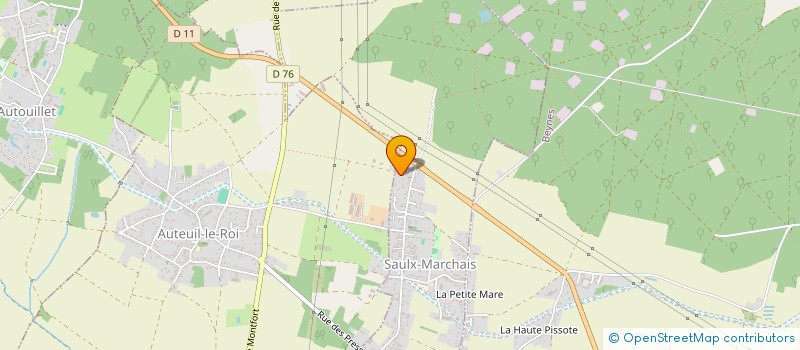 localisation de l'entreprise MONSIEUR ANDRE RODRIGUES BARROS  SAULX-MARCHAIS