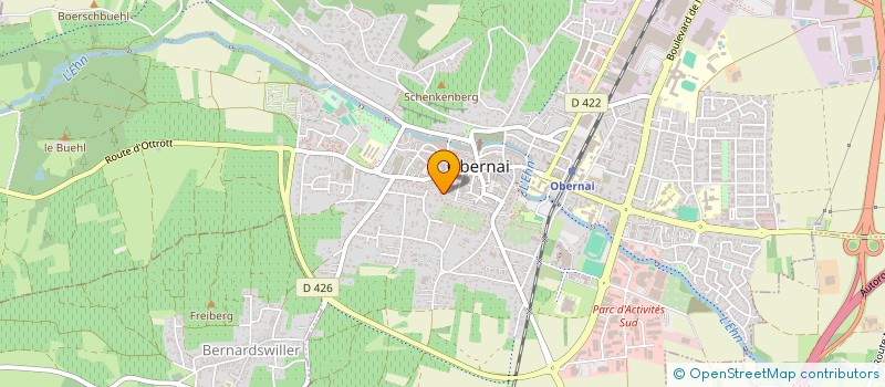 localisation de l'entreprise MONSIEUR ANDRE ROETTELE à OBERNAI
