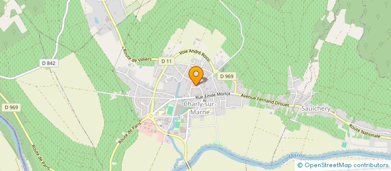 localisation de l'entreprise MONSIEUR ANDRE ROMELOT à CHARLY-SUR-MARNE