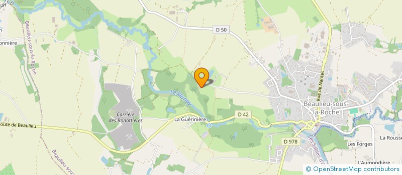 localisation de l'entreprise MONSIEUR ANDRE RONDEAU  VENANSAULT