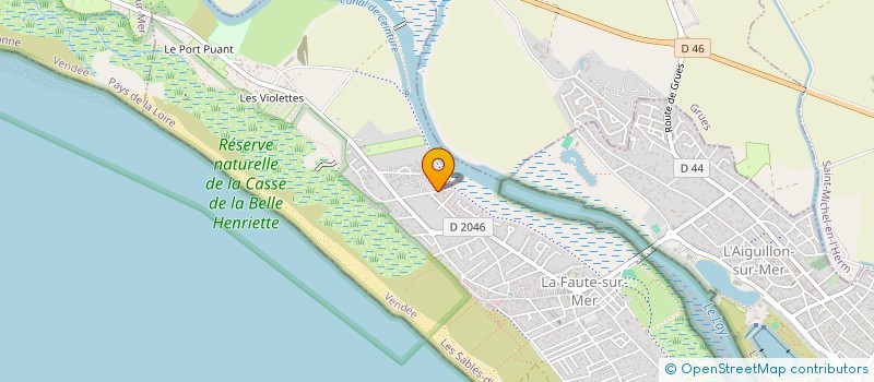 localisation de l'entreprise MONSIEUR ANDRE ROSSIGNOL à L'AIGUILLON-LA-PRESQU'ILE