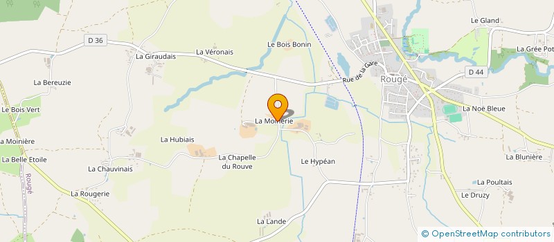 localisation de l'entreprise MONSIEUR ANDRE ROUAULT  SOULVACHE