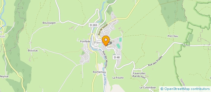 localisation de l'entreprise MONSIEUR ANDRE ROUCHES à ST MARTIN SOUS VIGOUROUX