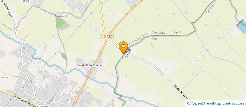 localisation de l'entreprise MONSIEUR ANDRE ROUQUET  REVEL