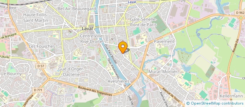 localisation de l'entreprise MONSIEUR ANDRE ROUSSEAU à LAVAL